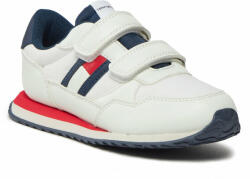 Tommy Hilfiger Sneakers Tommy Hilfiger Flag Low Cut Velcro Sneaker T1B9-33129-0208 S White 100