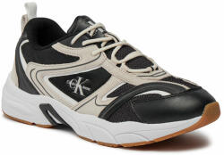 Calvin Klein Jeans Sneakers Calvin Klein Jeans Retro Tennis Su-Mesh YM0YM00589 Black/Eggshell/Bright White 01F Bărbați