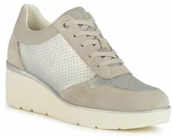 GEOX Sneakers Geox D Ilde D25RAA 0AJ22 C0898 Silver/Lt Grey