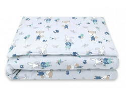  Baby Shop ágynemű huzat 90*120cm - kék róka és nyuszi