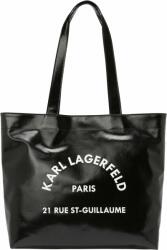 KARL LAGERFELD Shopper táska 'Rue St-Guillaume' fekete, Méret One Size