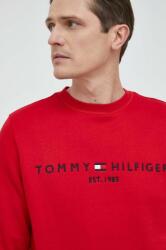 Tommy Hilfiger felső bordó, férfi, nyomott mintás - burgundia S