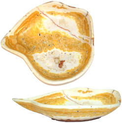 Bol din Aragonit Mineral Natural Neregulat - 35x32x6 cm - Unicat