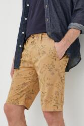 Pepe Jeans pamut rövidnadrág Mc Queen Short Garden bézs, férfi - bézs 32