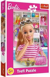 Trefl - Puzzle Faceți cunoștință cu Barbie - 100 piese