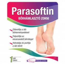 Parasoftin - bőrhámlasztó zokni 1 db - fittipanna