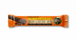 HelloKeto szelet kollagén protein csokoládé ízű édesítőszerekkel 40 g