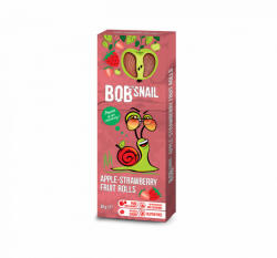 Bob Snail gyümölcstekercs alma-eper 30 g - fittipanna
