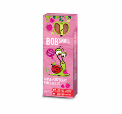 Bob Snail gyümölcstekercs alma-málna 30 g - fittipanna