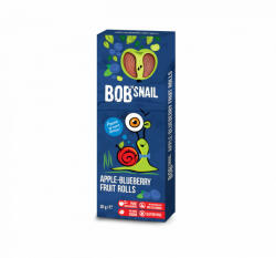Bob Snail gyümölcstekercs alma-áfonya 30 g - fittipanna