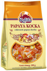 Kalifa papaya kocka kandírozott 200 g - fittipanna