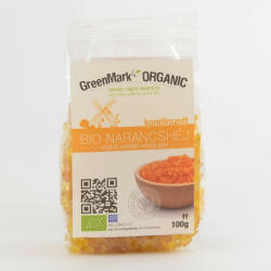 Greenmark bio kandírozott narancshéj 100 g - fittipanna