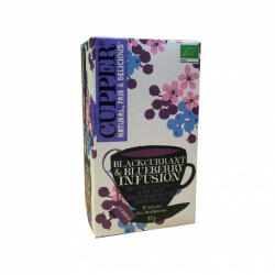 Cupper bio tea blackcurrant-blueberry feketeribizli-áfonya tea 50 g - fittipanna