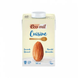 EcoMil bio konyhai főzőalap mandulából 500 ml - fittipanna