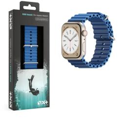 Next One Curea Ceas H2O Next One pentru Apple Watch 45/49 mm AW-4549-H2O-BLU Albastru