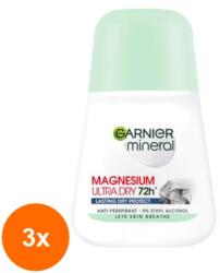 Garnier Mineral Magnesium Ultra Dry 72h roll-on 3x50 ml