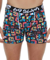 69SLAM Férfi boxeralsó 69SLAM fit bambusz monsta freak gilbert (MPBMFK-BB) M