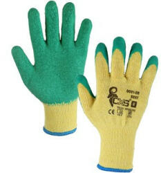 CXS Mănuși acoperite ROXY, galben-verde, mărimea 10 (3420-001-157-10)