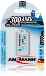 ANSMANN Baterie Ansmann 9V NiMH 270 mAh (1 buc) maxE (10603)
