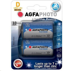 AgfaPhoto Baterie alcalină AgfaPhoto Power LR20 / D, blister 2buc (AP-LR20-2B)