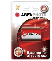 AgfaPhoto Baterie AgfaPhoto zinc 9V, blister 1buc (AP-6F22-1B)