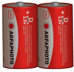 AgfaPhoto Baterie AgfaPhoto zinc R20 / D, contractabil 2buc (AP-R20-2S)