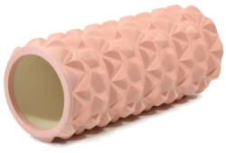ENERO FIT Cilindru de masaj fitness ENERO FIT 33x14cm, roz deschis