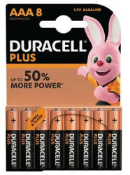 Duracell MN2400B8 Duracell Plus AAA Pachet de 8 baterii Duracell Plus AAA (MN2400B8)
