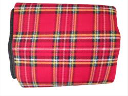 Pătură de picnic 150x130 cm, roșie