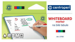 Centropen Marker Centropen 2709/4 pentru table albe 4 culori varf cilindric 1, 8 mm