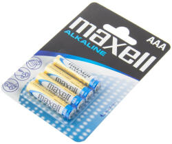 AVACOM Baterii alcaline AVACOM AAA Maxell nereîncărcabile 4 buc Blister (SPMA-03-A-4)