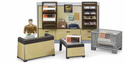 BRUDER Punct de colectare și transport al companiei de curierat UPS (62250) (62250) Figurina