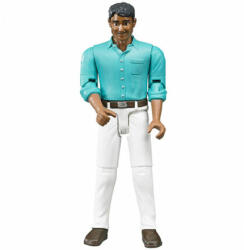 BRUDER Figurină bărbat pantaloni albi (60003) (60003) Figurina