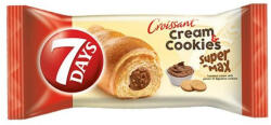 7DAYS Super Max Cream&Cookies croissant mogyikrém töltelék keksz darab-110g - koffeinzona