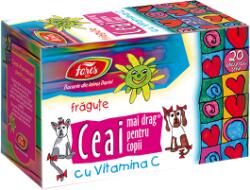 Fares Ceai mai Drag pentru Copii Fragute cu vitamina C 20 plicuri
