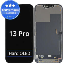 Apple iPhone 13 Pro - Ecran LCD + Sticlă Tactilă + Ramă Hard OLED FixPremium