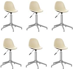 vidaXL 6 buc crem 3086025