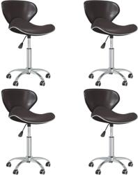 vidaXL 4 buc maro 3088608