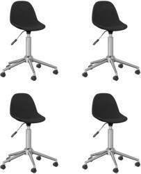 vidaXL 4 buc negru 3086058
