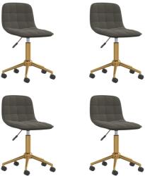 vidaXL 4 buc gri închis 3087399