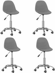 vidaXL 4 buc gri deschis 3085974