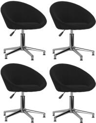 vidaXL 4 buc negru 3089499