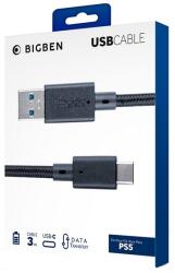 Bigben Interactive BigBen 2807138, 3m, PS5 Kompatibilis, USB-C, Fekete USB kábel (2807138)