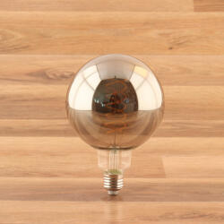 GLOBO E27 LED fényforrás, 8, 5W, 280lm, candlelight, füstszínű üveg (11404FS)