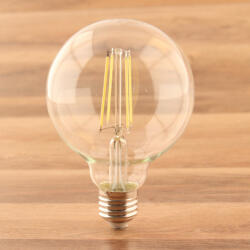 GLOBO E27 LED fényforrás, 7W, 850lm, hidegfehér, víztiszta üveg (11526C)