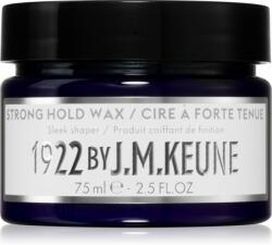 Keune 1922 Strong Hold Wax vax az erős tartásért a magas fényért 75 ml