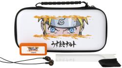 KONIX KX-NAR-SK-NS Naruto Nintendo Switch Mintás-Fehér-Narancs kezdő csomag (Tok + Üvegfólia + Törlőkendő + Játéktartó + Füllhalgató) (KX-NAR-SK-NS)