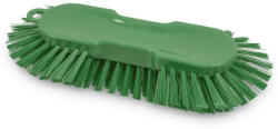 IGEAX élelmiszeripari ergonomikus kézi kefe, nagy méretű, lekerekített végekkel, zöld (1019GM) - alphadenthigienia