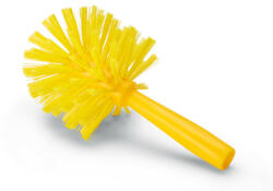 IGEAX élelmiszeripari csőtisztító kefe, menetes nyélhez, 120mm sárga (1034YM)