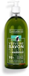 Evoluderm Sapun lichid natural Naturel de Marseille Verveine, 1000ml, Evoluderm